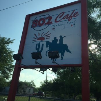 802 Cafe - a sign for the restaurant - Coffee & Tea Near Me - Brownsville, Texas
