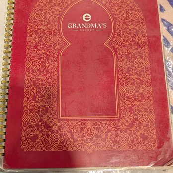 Grandma's Secret - Front of menu - Uzbek Near Me - Dania Beach, Florida Grandma's Secret - Front of menu - Uzbek Near Me - Dania Beach, Florida