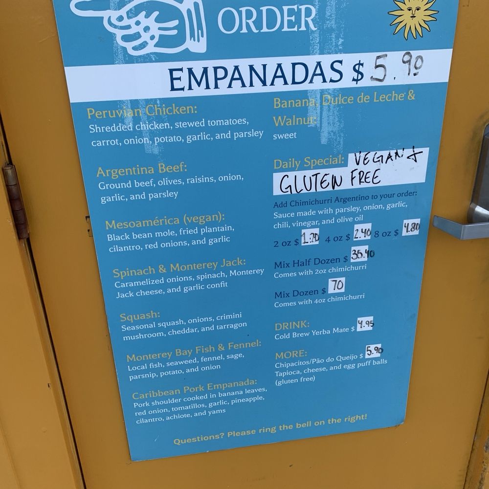 Fonda Felix - Empanadas Near Me - Santa Cruz, California