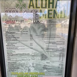 Menu as of 11.15.2025