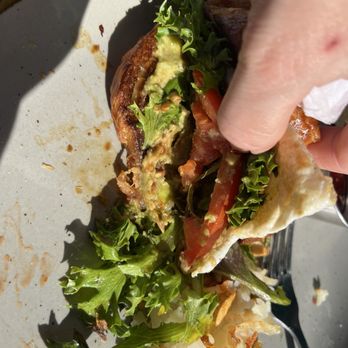 Seaside Grill - avocado and fresh greens and tomato - Burgers Near Me - Vero Beach, Florida