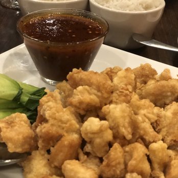 Thai Chili House - Crispy Thai Chicken and Rice with Baby Bok Choy - Thai Near Me - Hillsborough, New Jersey