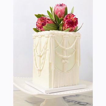 Little Lulu's - Tall 6" Square - Custom Cakes Near Me