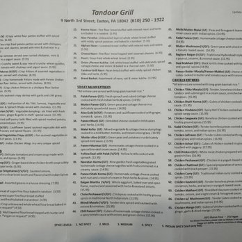 Tandoor Grill - Tandoor Grill Menu - Indian Near Me - Easton, Pennsylvania
