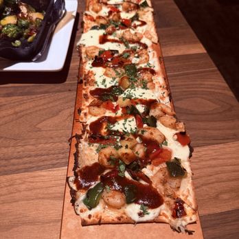 Seasons 52 - Shrimp Flatbread - New American Near Me - Rancho Cucamonga, California Seasons 52 - Shrimp Flatbread - New American Near Me - Rancho Cucamonga, California