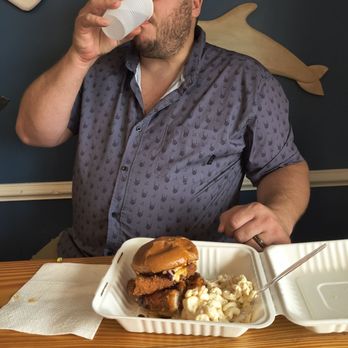Big Kahuna - Katsu sandwich with macaroni salad - Burgers Near Me - Lexington, Kentucky