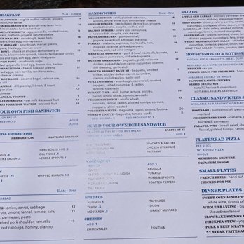Gjusta - Menu - Bakeries Near Me - Venice, California Gjusta - Menu - Bakeries Near Me - Venice, California