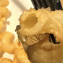 Foil in Mac and cheese Foil in Mac and cheese