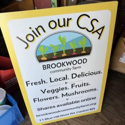 Brookwood Community Farm - Word of mouth is a great way to gain more of our food access programs.