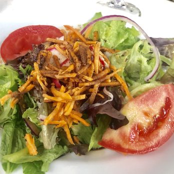 Lombardi's On the Bay - House salad comes with meal - Italian Near Me - Patchogue, New York