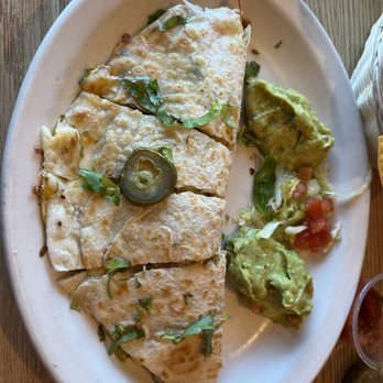 Jalapeno Heaven - Chicken Quesadilla with cilantro and jalapeños - Mexican Near Me - Branford, Connecticut Jalapeno Heaven - Chicken Quesadilla with cilantro and jalapeños - Mexican Near Me - Branford, Connecticut