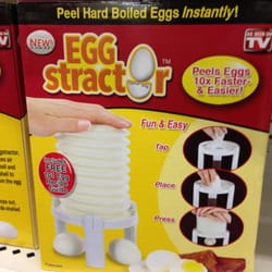 Dollar Tree - The Egg-stractor = Eggsactly what I needed!!