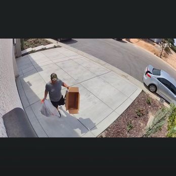 Deep House Cleaning - Evidence that staff taking trash to sidewalk rather than trash bin. - Home Cleaning Near Me