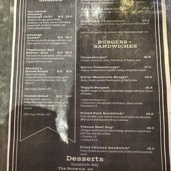 Shultzy's Bar & Grill - Menu (August 2023) - Hot Dogs Near Me - Seattle, Washington