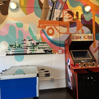 Glass Bottle Creamery - Some of the games - Ice Cream & Frozen Yogurt Near Me - Vashon, Washington
