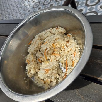 Pacific Hideaway - Freshly made dog meal - chicken, rice and vegetables - labradoodle approved! - New American Near Me - Huntington Beach, California Pacific Hideaway - Freshly made dog meal - chicken, rice and vegetables - labradoodle approved! - New American Near Me - Huntington Beach, California
