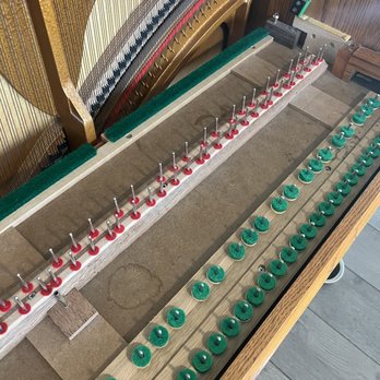 United Piano - Cleaned pads under keys - Piano Services Near Me United Piano - Cleaned pads under keys - Piano Services Near Me