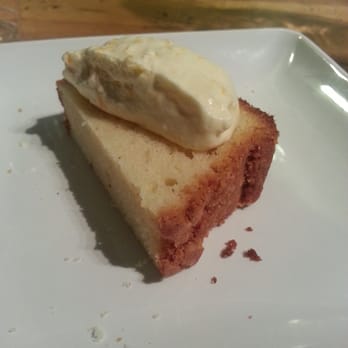 R Kitchen - Sour cream pound cake with orange whip. - New American Near Me - Charleston, South Carolina R Kitchen - Sour cream pound cake with orange whip. - New American Near Me - Charleston, South Carolina