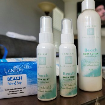 Lanikai Bath and Body - The Beach scent is absolutely amazing. - Cosmetics & Beauty Supply Near Me - Kailua, Hawaii Lanikai Bath and Body - The Beach scent is absolutely amazing. - Cosmetics & Beauty Supply Near Me - Kailua, Hawaii