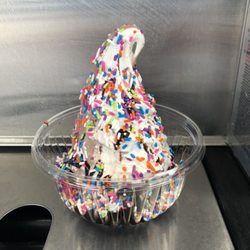 Frozen Side Ice Cream - Coming Soon Warm Brownie Sundae