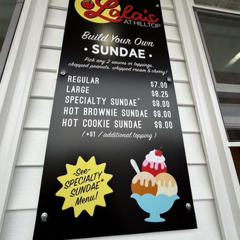 Lala's at Hilltop - Ice Cream & Frozen Yogurt Near Me - Pompey, New York