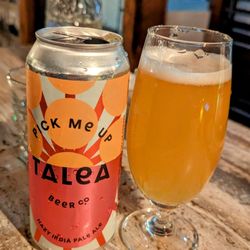 The Castello Plan - October 31, 2023; Talea Pick Me Up Hazy IPA ($9).
