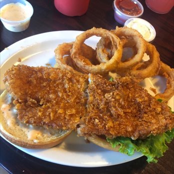Salt Water Grille - Crispy Fish Sandwich - American Near Me - Longs, South Carolina Salt Water Grille - Crispy Fish Sandwich - American Near Me - Longs, South Carolina