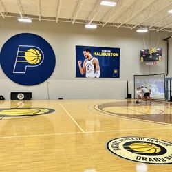 Pacers Athletic Center - Basketball court