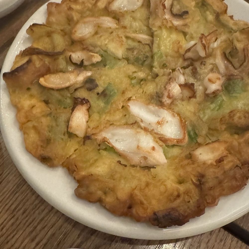 Sam Woo Jung - Seafood pancake - Korean Near Me - New York, New York Sam Woo Jung - Seafood pancake - Korean Near Me - New York, New York