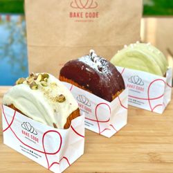 Chatime - Bake Code - Pistachio, Tiramisu & Matcha Yuzu Swirl Croissants
