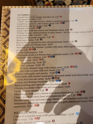 Menu photo 3 Taverna del Bisbe Barcelona, B Menu photo 3 Taverna del Bisbe Barcelona, B
