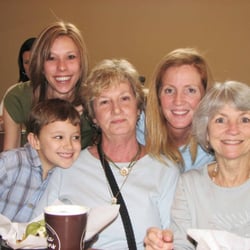 Nola Beans - Jean Pratt & Kristi, Martha Genin, Aimee and Logan at Nola Beans