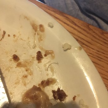 Cracker Barrel Old Country Store - Found a piece of hair on my order of country fried pork chop. - American Near Me - El Paso, Texas