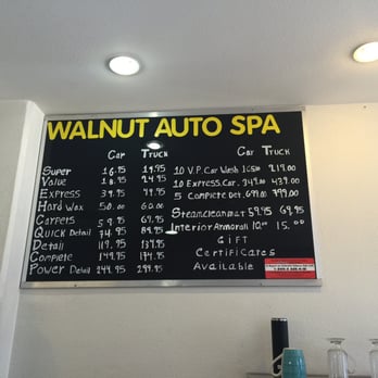 Walnut Hand - Picture taken 6/17/15... Prices are kinda high - Car Wash Near Me - Walnut, California