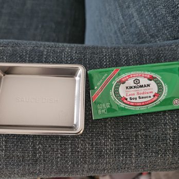 Oshen - Efficient packaging-utensils, soy sauce, and tray. - Sushi Bars Near Me - Charlotte, North Carolina
