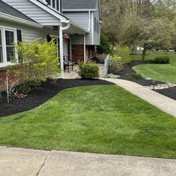 Hemlock Landscapes - the front yard of a home - Landscaping Near Me - Chagrin Falls, Ohio