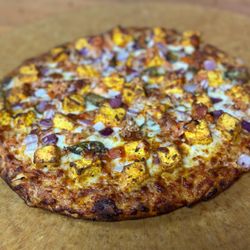 Desi Pizza Bites - Paneer pizza