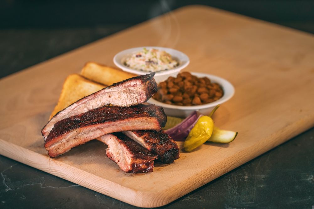 Food from Billy Sims BBQ