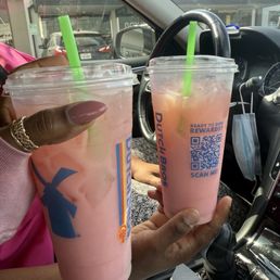 After shock lemonade with sweet cream After shock lemonade with sweet cream