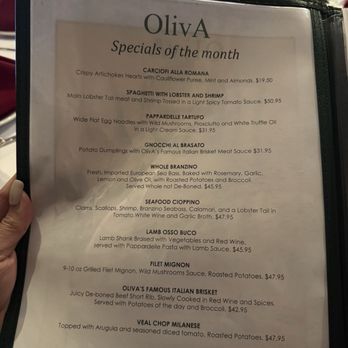 Oliva Trattoria - Menu - Pizza Near Me - Sherman Oaks, California