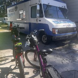 Duke's Seafood Shack - Getting here by bicycle is awesome!