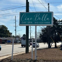 Ciao Bella Day Spa - New Ciao Bella Day Spa sign is up!