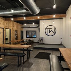 Train Wreck Brewing - Seating and stage area~