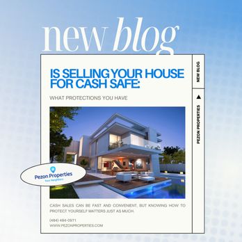 Pezon Properties - Unsure how protected you are when selling for cash?
Read our new blog upload to learn more:
https://tinyurl.com/3tphtuyf - Real Estate Services Near Me - Easton, Pennsylvania Pezon Properties - Unsure how protected you are when selling for cash?
Read our new blog upload to learn more:
https://tinyurl.com/3tphtuyf - Real Estate Services Near Me - Easton, Pennsylvania