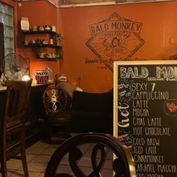 Bald Monkey Beanery - Sitting area