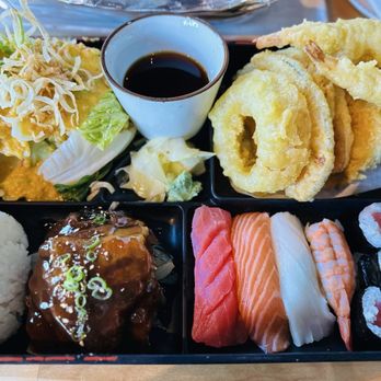 Sushi Ari - Bento - Beef with mixed tempura $27 5/10/25 - Sushi Bars Near Me - Puyallup, Washington Sushi Ari - Bento - Beef with mixed tempura $27 5/10/25 - Sushi Bars Near Me - Puyallup, Washington