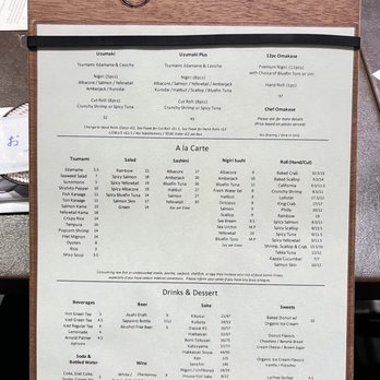 Uzumaki - Menu @teeeeeeeeeeem - Sushi Bars Near Me - Culver City, California Uzumaki - Menu @teeeeeeeeeeem - Sushi Bars Near Me - Culver City, California