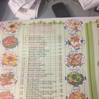 Chang Long - the menu of a chinese restaurant - Chinese Near Me - Plaistow, New Hampshire