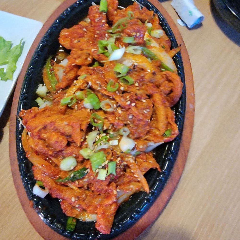 The Stone House - Spicy pork.. - Korean Near Me - Mesa, Arizona The Stone House - Spicy pork.. - Korean Near Me - Mesa, Arizona