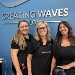 Creating Waves Salon - Kayla, Kimberly, Jilian are your Master Stylists